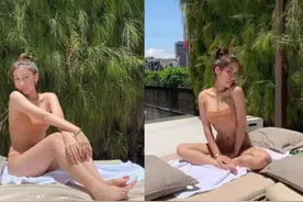 巫启贤21岁女儿辣照罕曝光，嘴大厚唇太像妈，无一丝赘肉好自律图片
