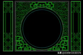 常用全套屏风CAD图纸图片