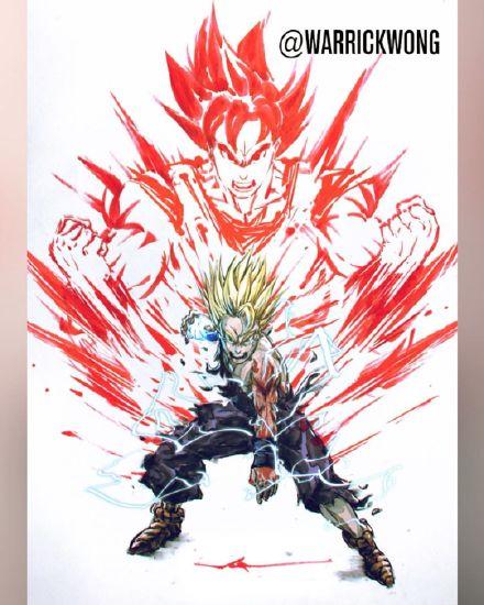 热血系手绘！火影忍者！七龙珠！都在这里！燃炸了！