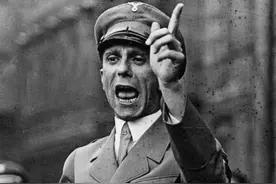 德国队长 戈培尔的演讲图片