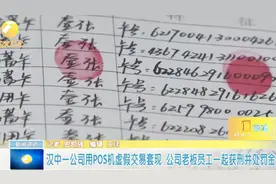 汉中：商户用POS机虚拟交易，进行信用卡套现，非法交易额上亿元视频封面