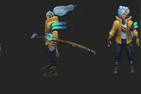 《LOL》亚索真实伤害至臻金皮曝光 炫酷耐看，联名AAPE图片