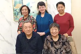 六位学生北戴河看望老师，老同学在朋友圈纷纷点赞和给老师的祝福图片