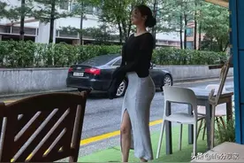 韩国健身女私教，细腰长腿，你愿意去健身吗？图片