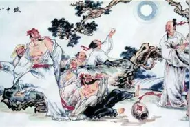 李白斗酒诗百篇图片