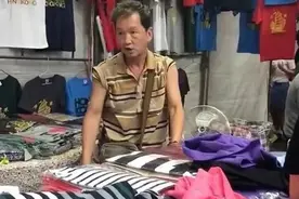 老戏骨廖启智摆摊卖衣服，TVB工作人员回应，香港配角生存不易图片