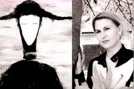 外国女画家创作一幅“鬼画”，卖出3次都被退货，后被列为禁画图片