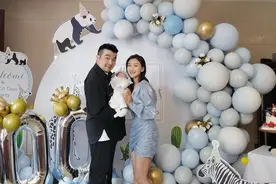 何雯娜庆祝宝宝100天：这才是百日宴该有的样子！图片