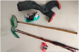 铅山公安严厉打击非法捕鱼，又抓获2人！图片