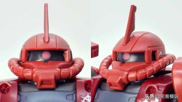 模玩测评：转11区测评系列 HG GTO 夏亚专用扎古II 红色彗星Ver.