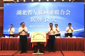 湖北省互联网业联合会在武汉成立图片