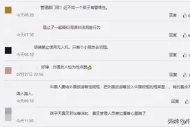 6岁男孩阻止外国游客景区使用无人机拍摄，网友：警惕性真强图片
