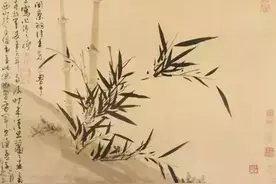 最齐全的墨竹口诀及画法，超好的素材图片