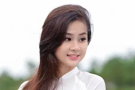 难得一见的越南美女，清新又自然图片