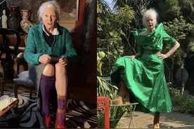 VeraWang一战成名，79岁朋克教母的还击好害羞！居家防疫只穿丝袜图片