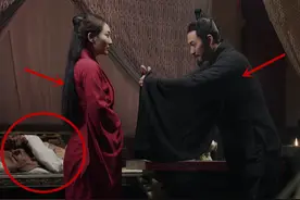 《大秦赋》看到63集才知，赵偃被气死那夜，倡后赵佾假戏真做了图片