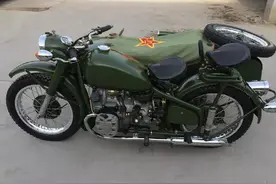 疯狂的偏三轮——日本97式三轮挂斗摩托车图片