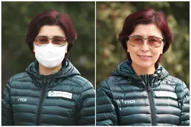 见证！摘下口罩的瞬间，让我们记住186名协和援鄂英雄的笑容!图片