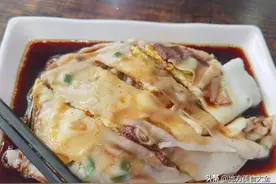 广州这家不起眼的小摊，十多年专做肠粉，没名字食客还排队来吃图片