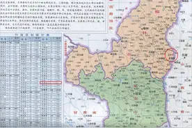 陕西省榆林市吴堡县：人口仅有10万，火车、铁路从县城的上空经过图片