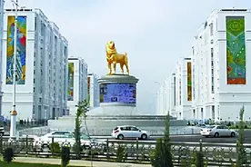 阿拉拜犬，土库曼斯坦人的“守护神”图片