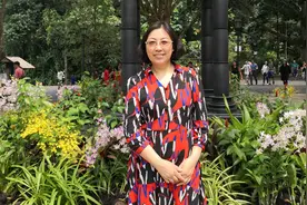 校园的早晨和河边的稻田图片
