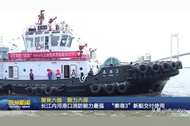 靖江成全国最大民营造船基地 /“泰港3”新船交付使用图片