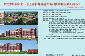 批前公示！胜利实验小学拆除重建调整方案...图片