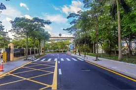 通往深圳湾口岸的必经之路，换装了！图片