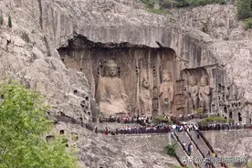 龙门石窟出现“神牛”图案？除了“神牛”，还有“搓澡”力士图片