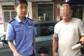 岳阳一两岁女童独自出门寻父走失，幸好遇到的是民警而不是人贩子图片