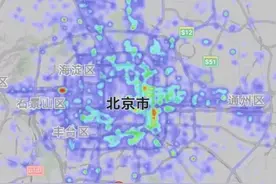 南北方城市夜间热力图大PK，南方城市晚上不睡觉的吗？图片