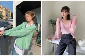 4套韩系穿搭模板！初秋照着这样穿，时髦又气质图片