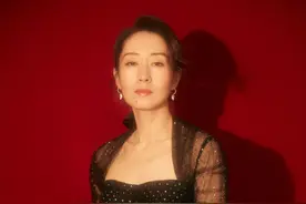 刘敏涛黑色小礼服气质写真图片图片