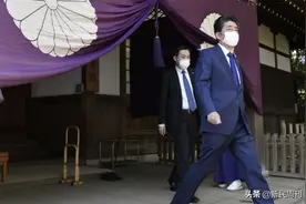 安倍拜鬼，为什么菅义伟没去？图片