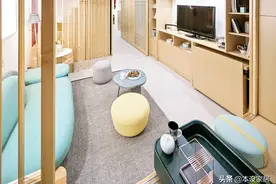 上海35㎡小屋改装终于完工，三室两厅，效果非常满意，幸福感十足图片