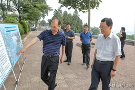 洛阳市委常委、秘书长王军到陆浑水库检查防汛工作图片