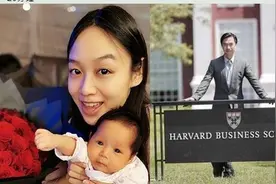 54岁黄舒骏再当爸爸，妻子二胎得女凑成“好”字图片