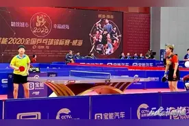 2020全国乒乓球锦标赛 孙颖莎率河北女团杀入决赛图片