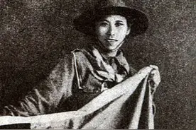 《八佰》里的女主角杨惠敏，去欧洲见过希特勒，被戴笠和胡蝶陷害图片