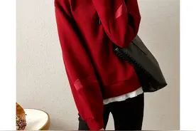 早秋流行的慵懒风装扮：卫衣+牛仔裤！轻而易举就美的有腔调图片