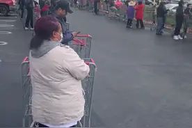 赴美陪读妈妈：去超市囤货进场排队一个钟头，有人提前4小时等开张图片