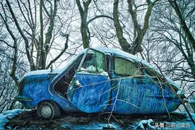 看点图片-那些随时光而褪色却美得窒息的废弃汽车图片