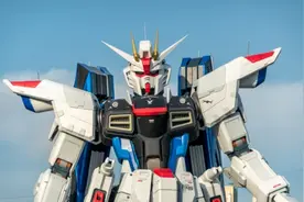 上海自由高达成功落户，网友们纷纷晒出自己的高达驾驶证图片