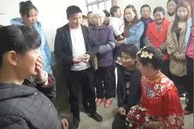 贵州遵义农村一姑娘出嫁，拜别爸妈时，谁配的这首歌，妈妈哭了视频封面
