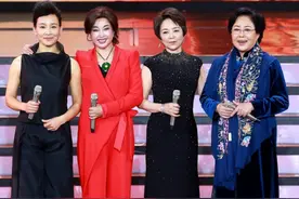 中国“四朵金花”影后数年后首次同台聚首，一代人的回忆图片