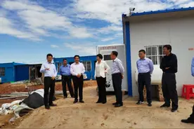 县政府副县长李雪深入田关牧原项目工地和首创垃圾发电项目现场指导工作图片