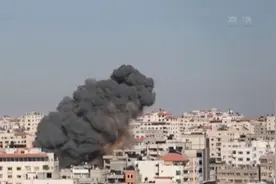 巴以冲突升级 总台特约报道员探访战争阴云笼罩下的临时避难所图片