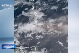 震撼！来，感受下卫星视角看火山喷发图片