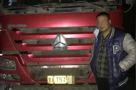 自称拉半车，一查超载30%！哈尔滨交警两天查扣违法大货39台图片
